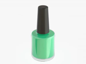 Nail polish bottle 02 3D Model