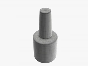 Nail polish bottle 02 3D Model