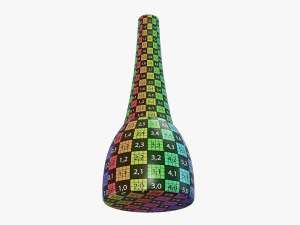 Nail polish bottle 04 3D Model