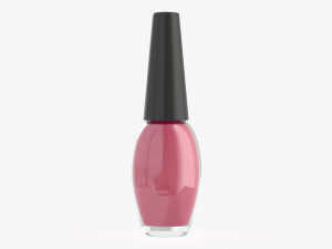 Nail polish bottle 06 3D Модель