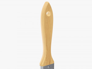 Painting brush narrow 01 3D Модель