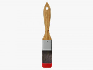 Painting brush narrow 02 Modelo 3D