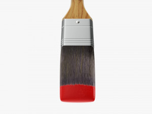 Painting brush narrow 02 Modelo 3D