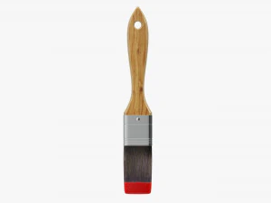 Painting brush narrow 02 3D Model