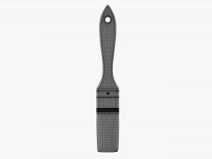 Painting brush narrow 02 3D Model