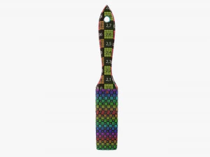 Painting brush narrow 02 3D Model