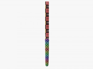Painting brush narrow 02 Modelo 3D