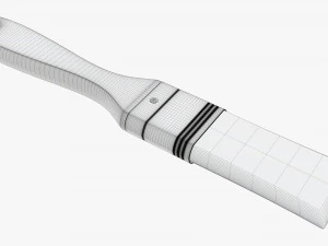 Painting brush narrow 03 3D Model