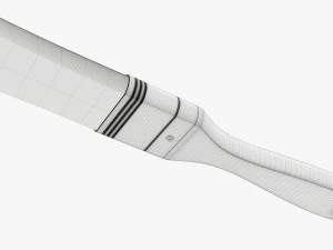 Painting brush narrow 03 3D Model
