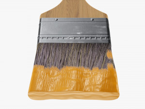 Painting brush regular 01 Modelo 3D
