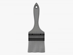 Pincel para pintar regular 01 Modelo 3D