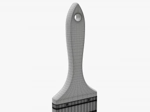 Pincel para pintar regular 01 Modelo 3D