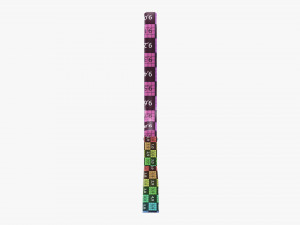 Painting brush regular 01 Modelo 3D
