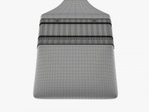 Painting brush regular 02 3D Model