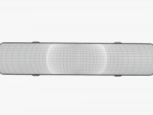 Кисть малярная обычная 02 3D Модель