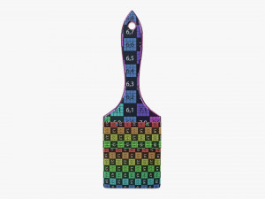 Painting brush regular 02 3D Model