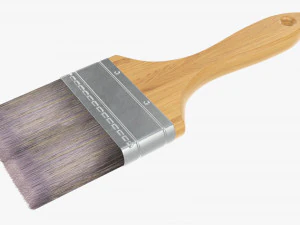 Painting brush regular 03 3D Model