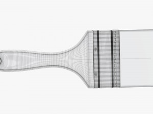 Painting brush regular 03 Modelo 3D