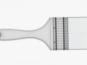 Painting brush regular 03 3D Model