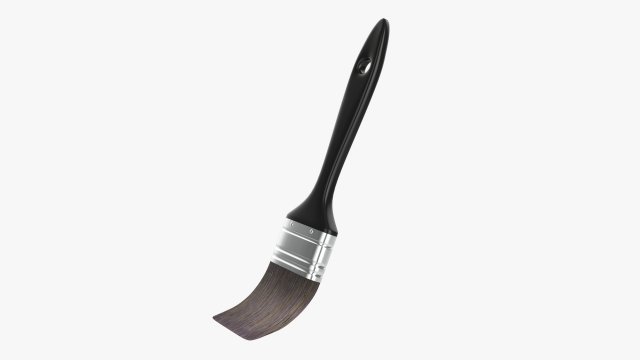 Painting brush regular 04 3D मॉडल .c4d .max .obj .3ds .fbx .stl .blend 