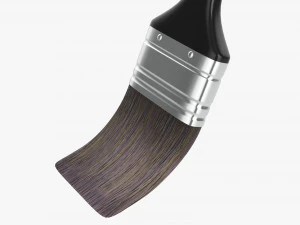 Painting brush regular 04 3D Model