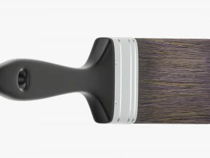 Painting brush regular 04 3D Model