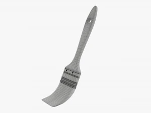 Painting brush regular 04 3D Model
