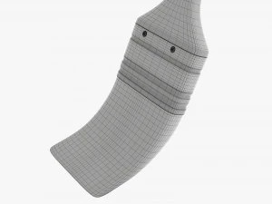 Painting brush regular 04 3D Model
