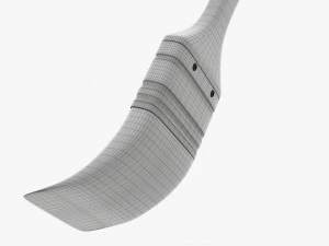Painting brush regular 04 3D Model