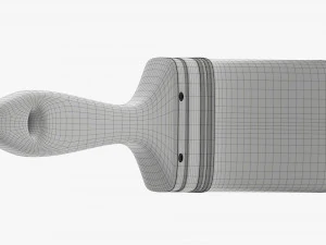 Painting brush regular 04 3D Model