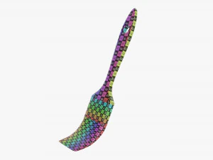 Painting brush regular 04 3D Model