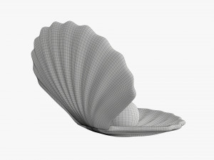 Pearl inside seashell Modelo 3D
