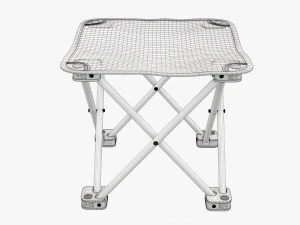 Portable folding chair 3D Model