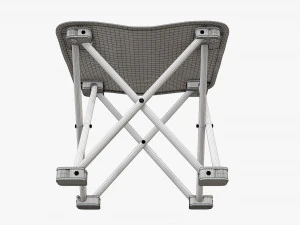 Portable folding chair 3D Model
