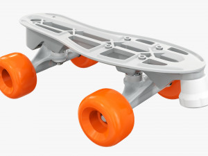 Quad roller skates 3D मॉडल