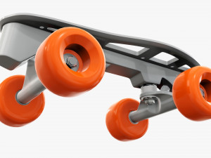 Quad roller skates 3D मॉडल