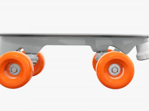 Quad roller skates 3D Model