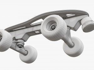 Quad roller skates 3D मॉडल