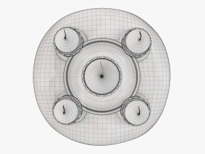 रेत का महल 3D मॉडल