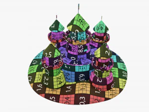 रेत का महल 3D मॉडल