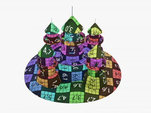 रेत का महल 3D मॉडल