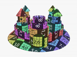 Castello di sabbia 04 Modello 3D