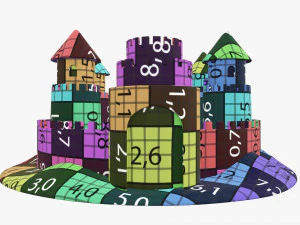 Castello di sabbia 04 Modello 3D