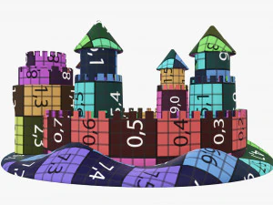 Castello di sabbia 04 Modello 3D