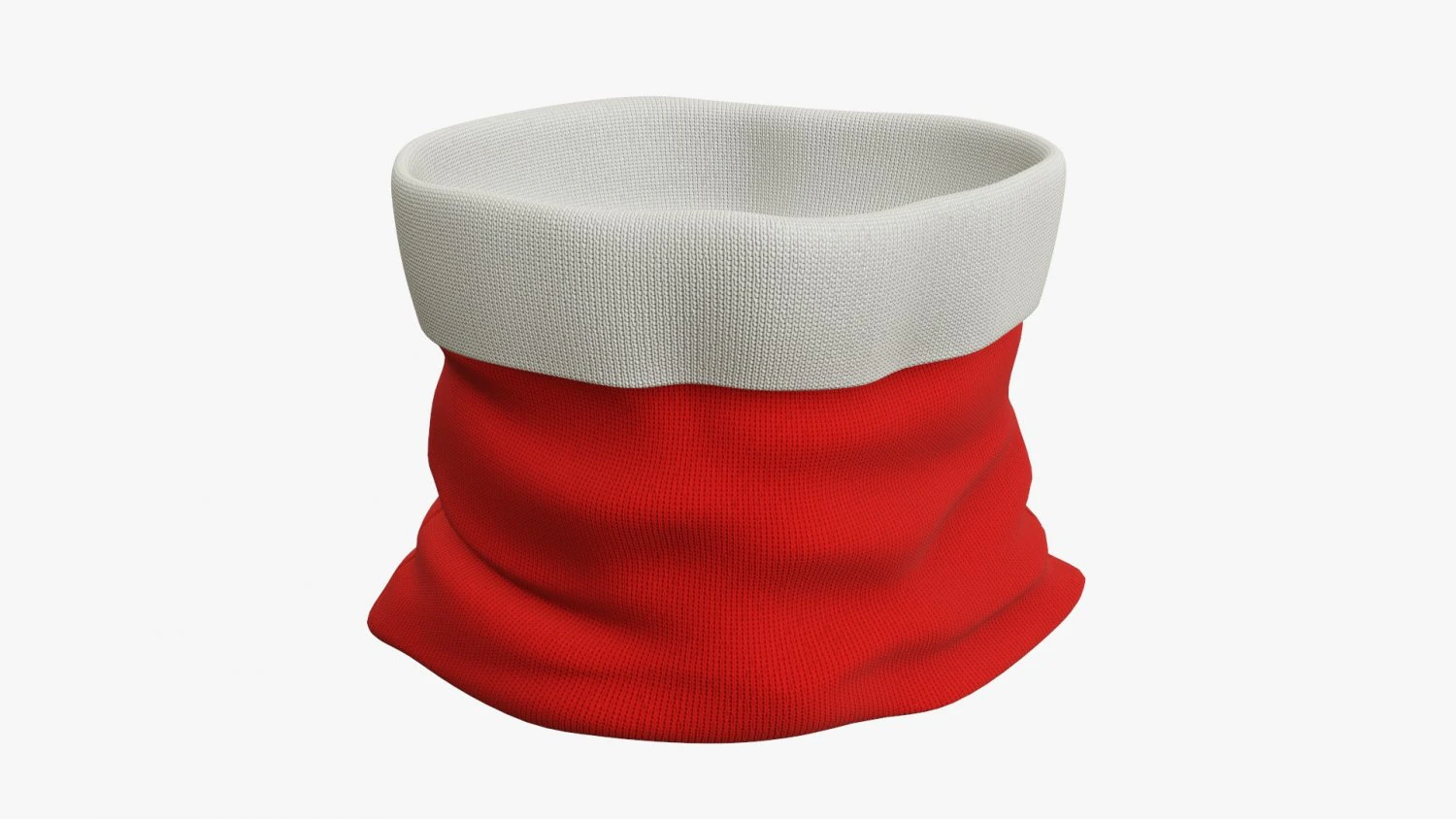 Sacola de presente de Natal do Papai Noel 03 aberta Modelo 3D .c4d .max .obj .3ds .fbx .stl .blend