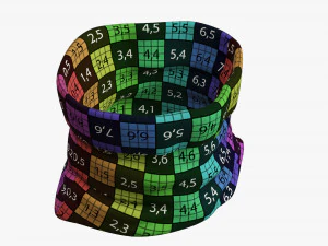 Sacola de presente de Natal do Papai Noel 03 aberta Modelo 3D