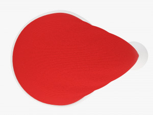 Santa Claus Christmas hat 01 Modelo 3D