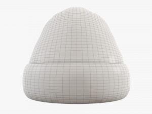 Santa Claus Christmas hat 01 Modelo 3D