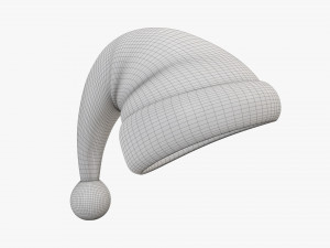 Santa Claus Christmas hat 03 3D 모델