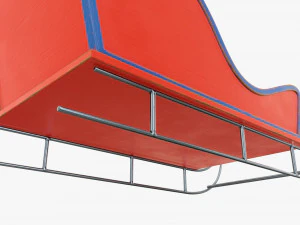 Santa Claus sleigh 3D Model